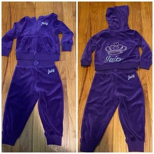 Children’s Juicy Sweatsuit